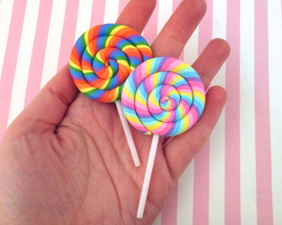 Dropship Large Simulation Polymer Clay Candy Toy Accessories Lollipop to  Sell Online at a Lower Price
