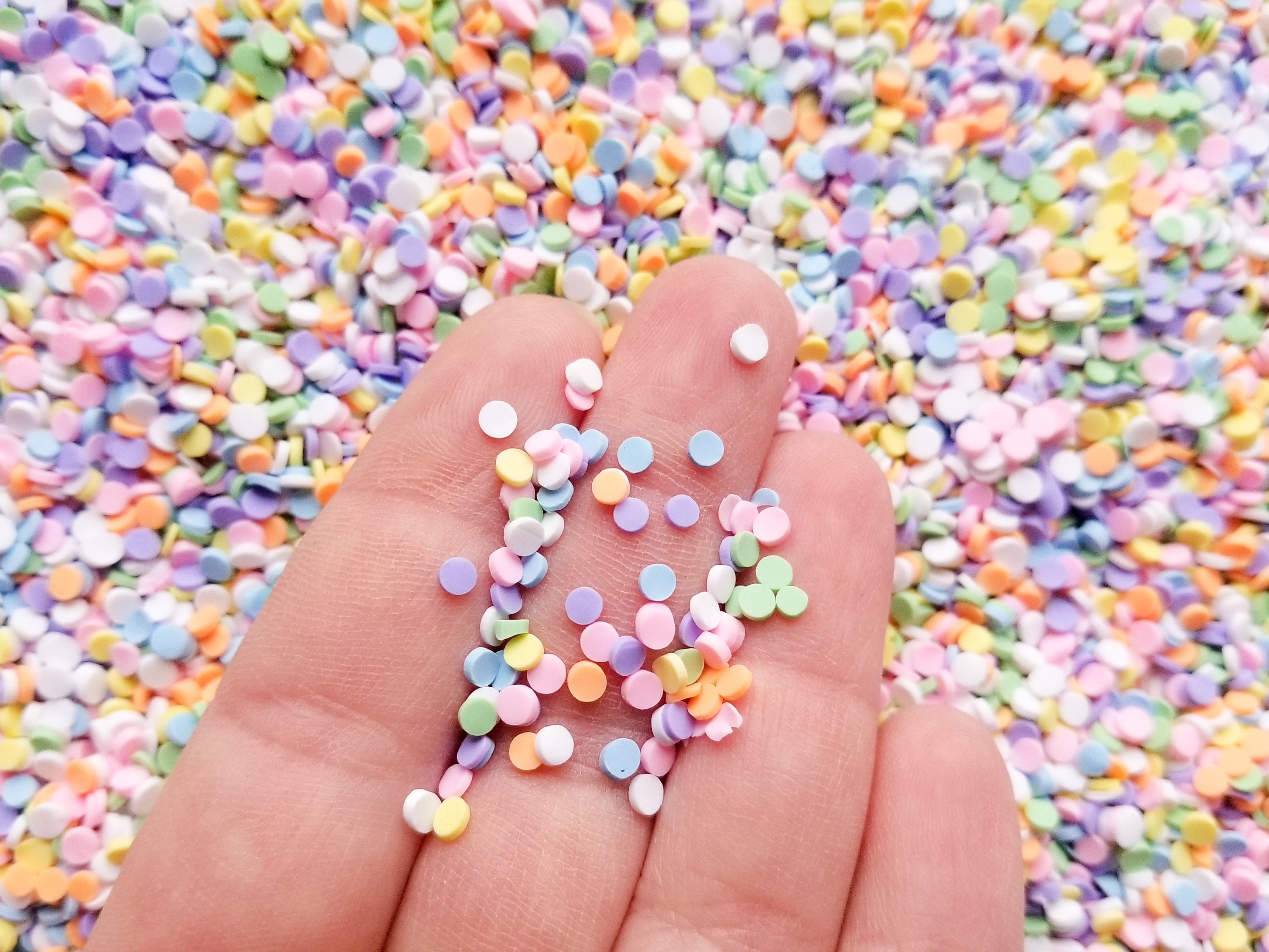 5MM Round Letters Polymer Clay Sprinkles Mix (NOT EDIBLE) D32-21