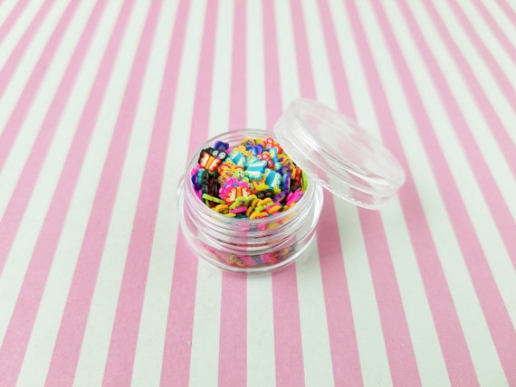 Assorted Polymer Clay Butterfly Sprinkles, Fimo Fake Sprinkle Mix, Decoden  Funfetti Rainbow Jimmies, P69 -  Canada