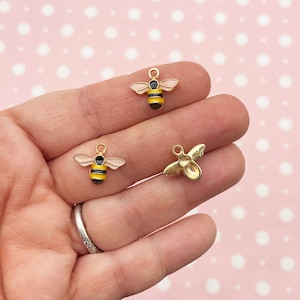 Meefisher Cute Honey Bee Enamel Keychain - Teacher Appreciation Gift, Bumblebee Bag Charm - View #5