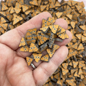 Large Polymer Clay Poop Emoji Non Edible Sprinkles, Poomoji Nail Art Slices, Pile of Poop Sprinkles, M44
