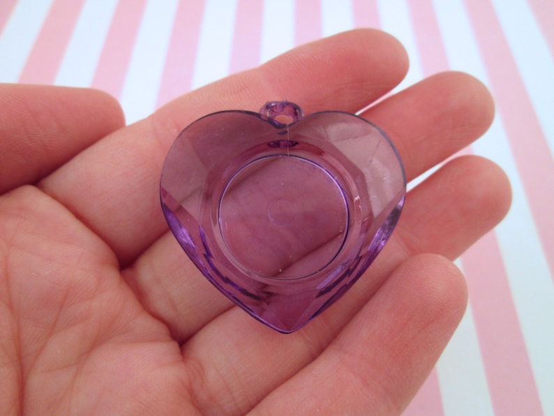 #683 Double Sided Assorted Heart Pendant Settings