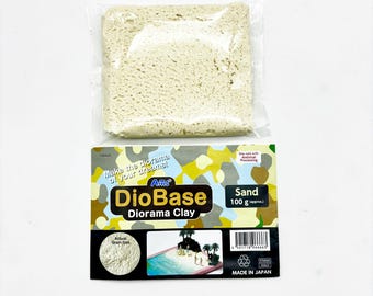100 Grams DioBase, Artec Japanese Diorama Air Dry Clay Texture Crafting Clay for Dioramas Fake Food and Miniatures