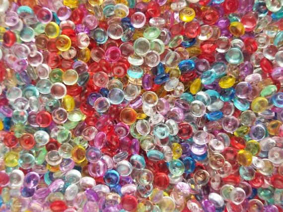 Light Blue Fishbowl Beads — Kawaii Kitten Shop