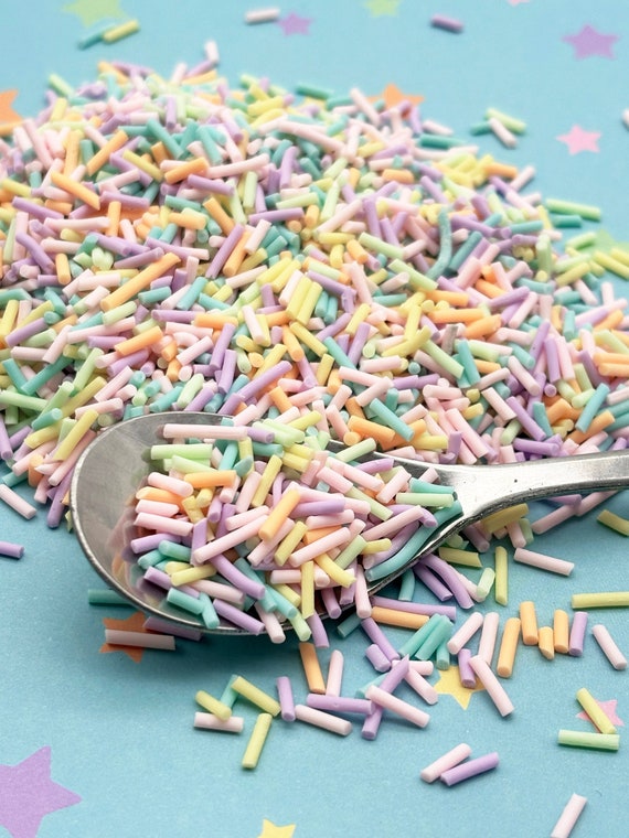 Pastel Rainbow Sprinkle Jimmies Pastel Rainbow Sprinkle Jimmies