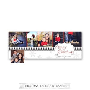 Christmas Facebook Timeline Banner Template - Photoshop Template (id005)