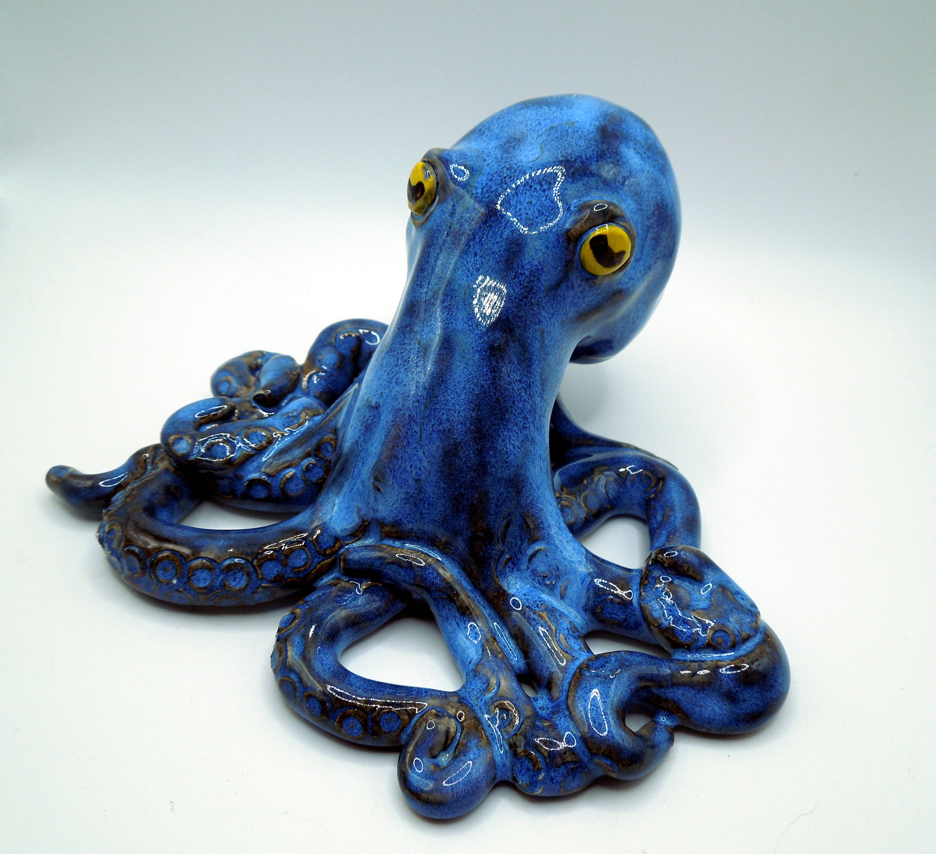 Blue Octopus With - Etsy