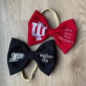 Game Day Baby Headwrap Bow image 9