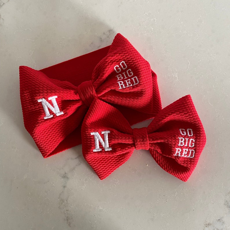 Game Day Baby Headwrap Bow image 8