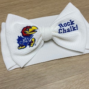 Game Day Baby Headwrap Bow image 7