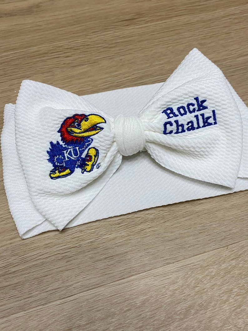 Game Day Baby Headwrap Bow image 7