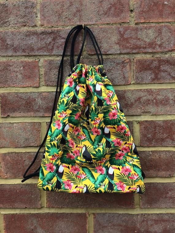 Toucan Drawstring Bag