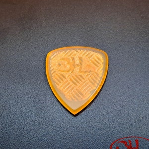 The Exultem: Overkill! - The Updated Flat Picks from BHL! Four shapes and three thicknesses in high grade Ultem.