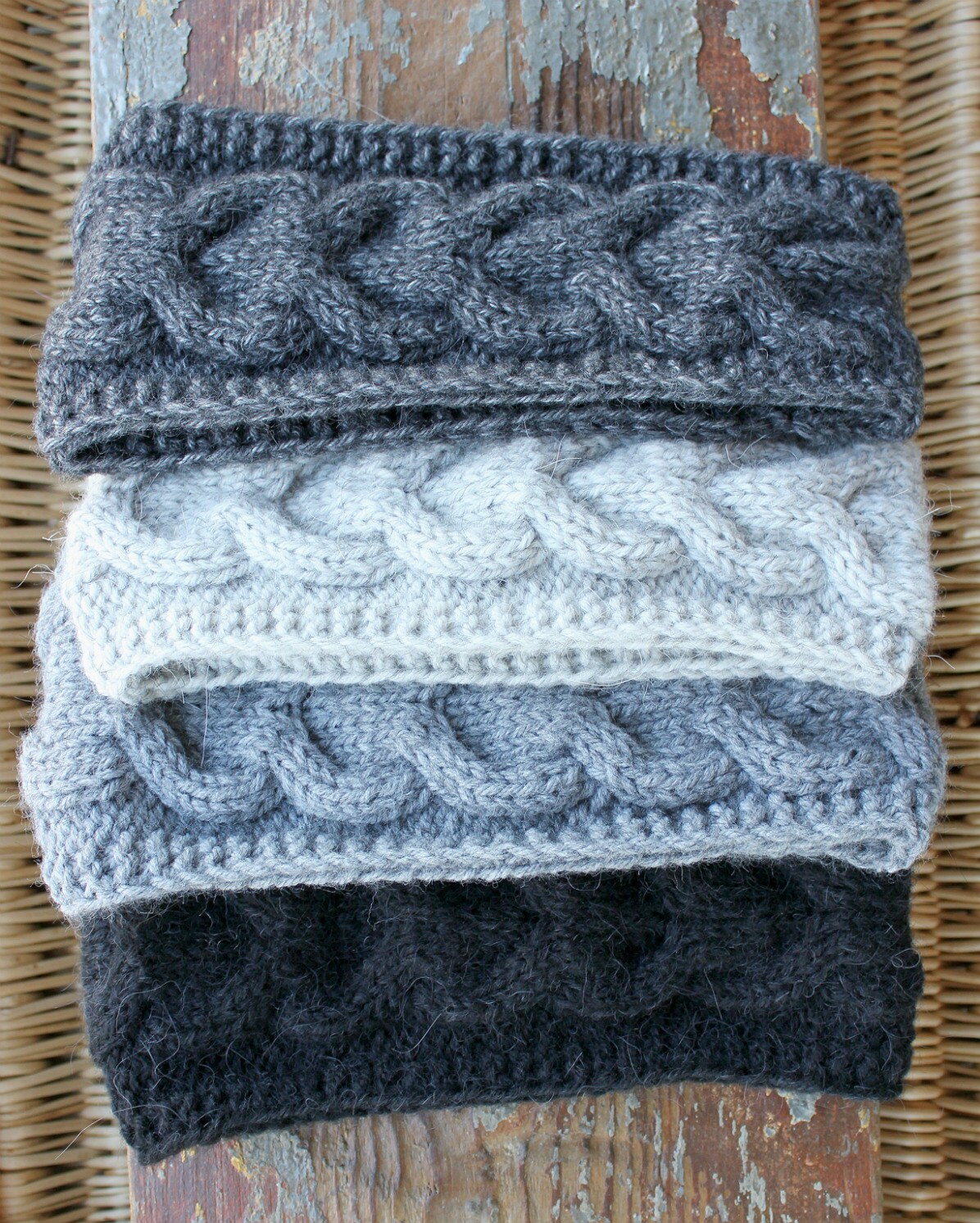 Knit Headband with Buttons for Facemask Women Knitted Ear Etsy