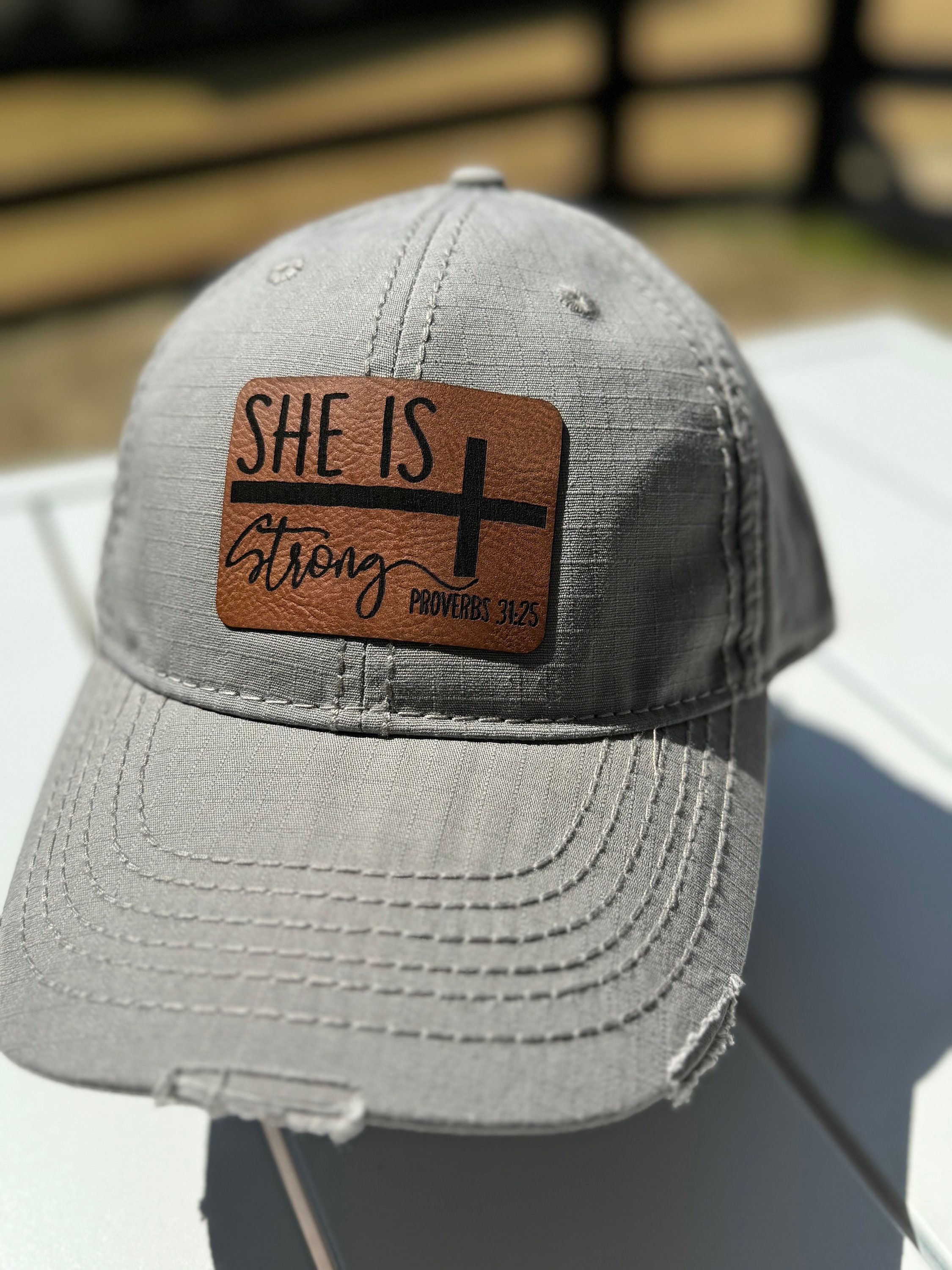 She is Strong Hat - Etsy display picture 2