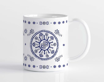 Virus Porcelain Mug Virology Science Gift, Molecular biology Gift, virus Mug