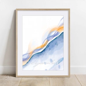 Stratum corneum Art Poster, Epidermis Art, Histology Watercolor Art, Dermatology Art Wall Decor, Skin Surface Science Art