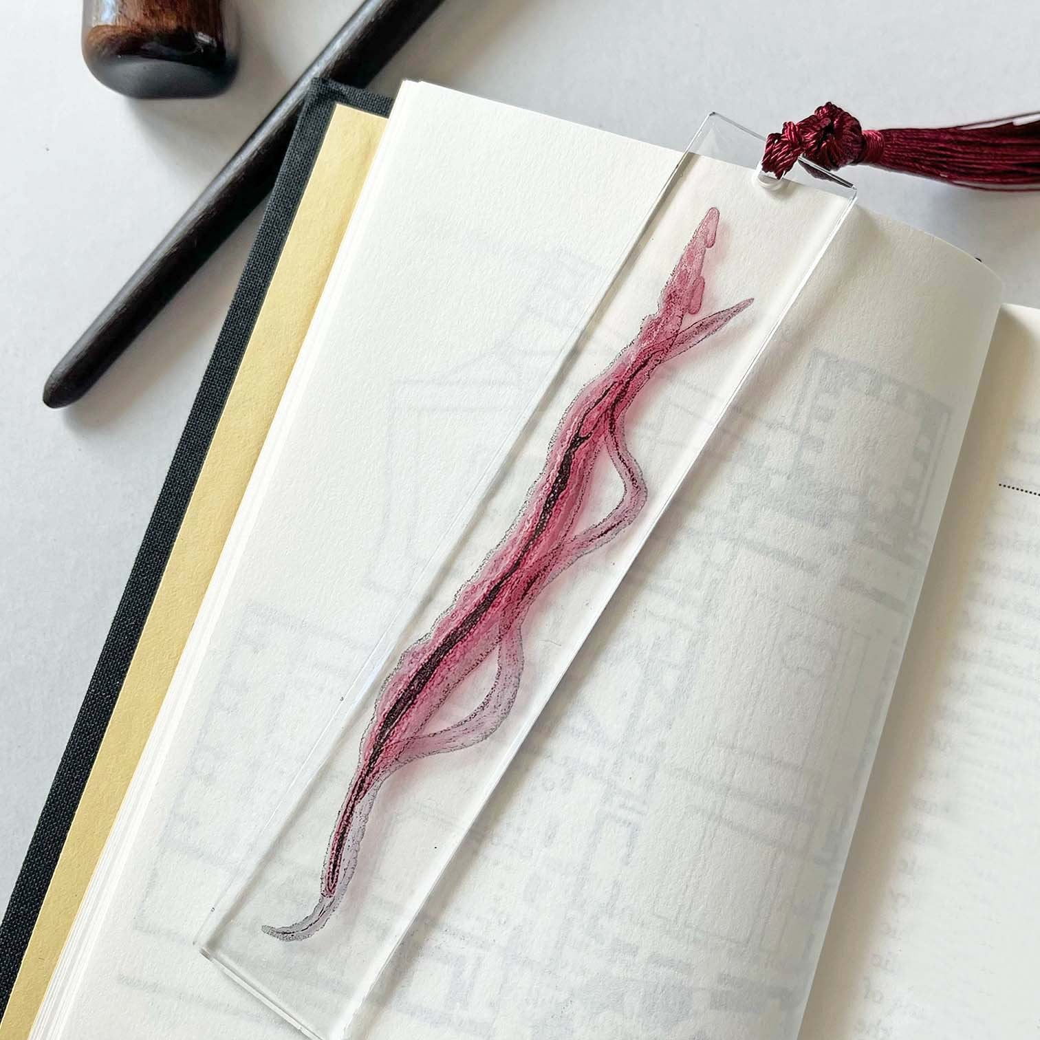 Schistosoma haematobium Parasite Clear Bookmark, Blood Fluke 