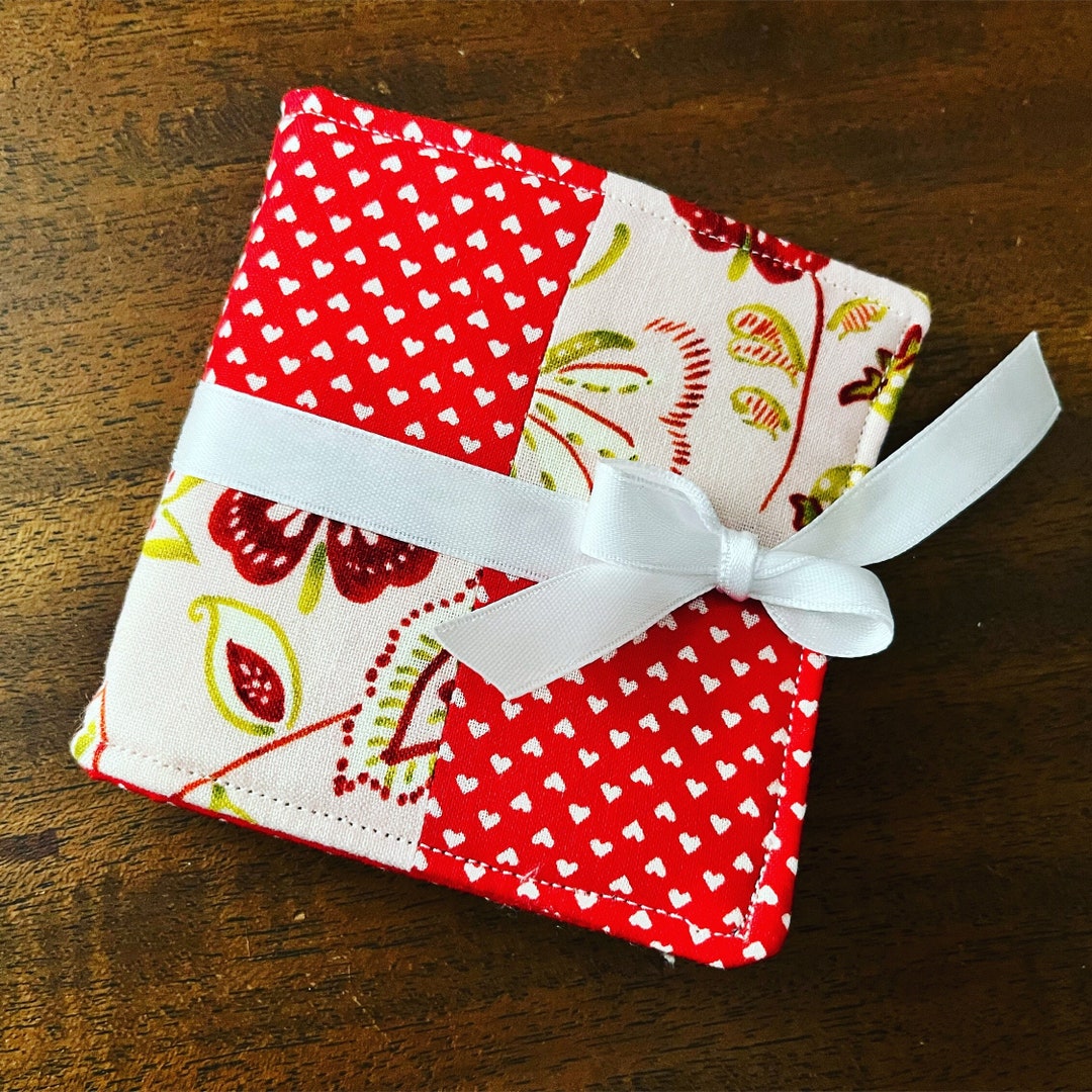 Mini Needle Book Valentines Needle Book Red Needle Book - Etsy