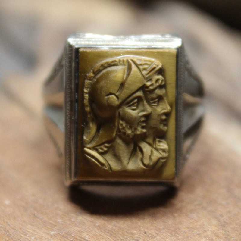Vintage Mens Ring - Etsy