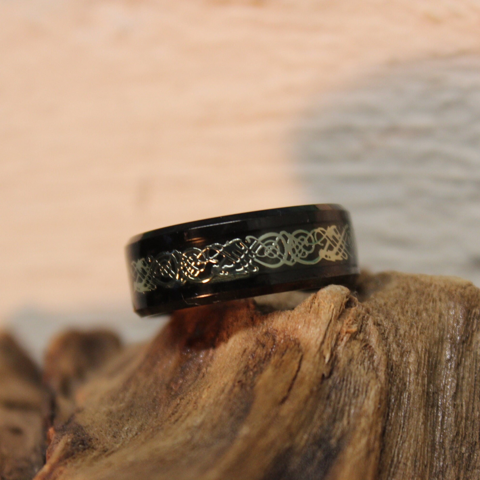 Thick mens rings best sale