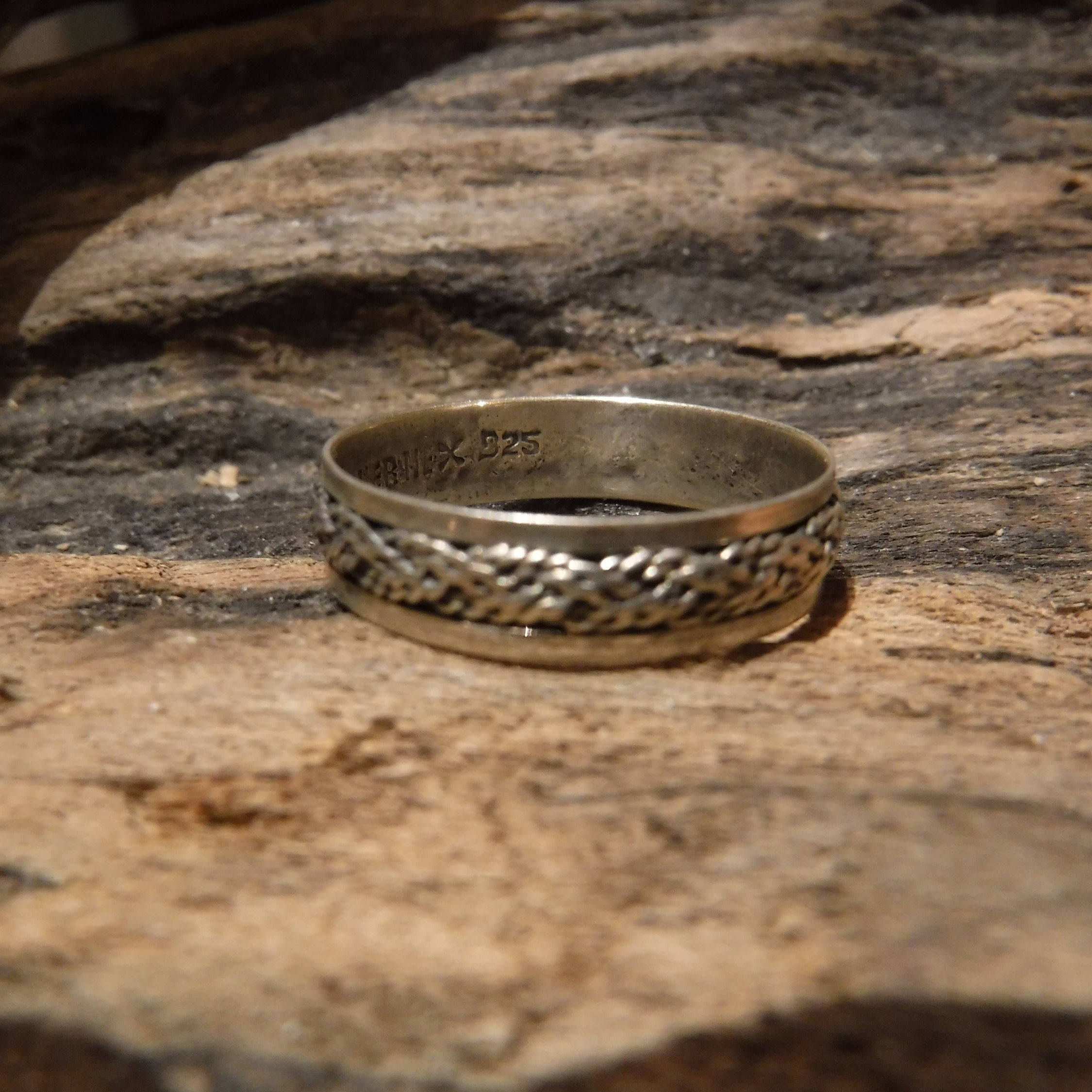 Vintage Silver Ring Sterling Silver Size 8.75 weight 1.7 Grams Ladies Rings Ladies Jewelry