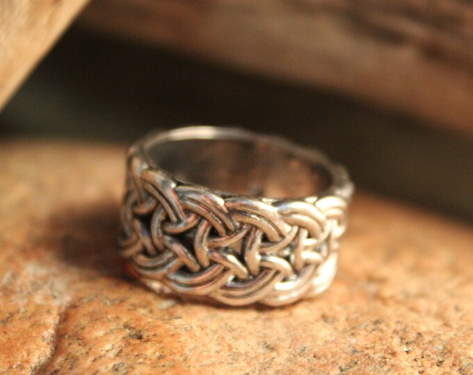 Mens Viking Ring Silver Viking Band Ring Norse Ring Celtic Etsy