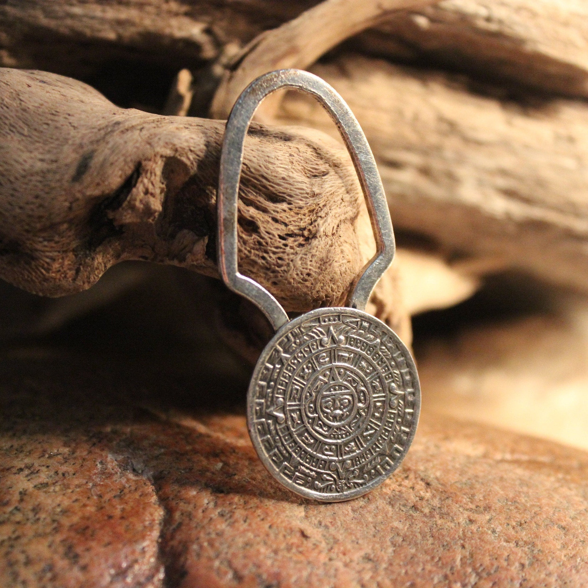vintage-sterling-silver-mexico-key-ring-mayan-calendar-key-ring-11-7