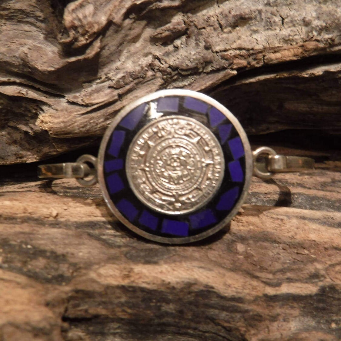 Aztec sales calendar bracelet
