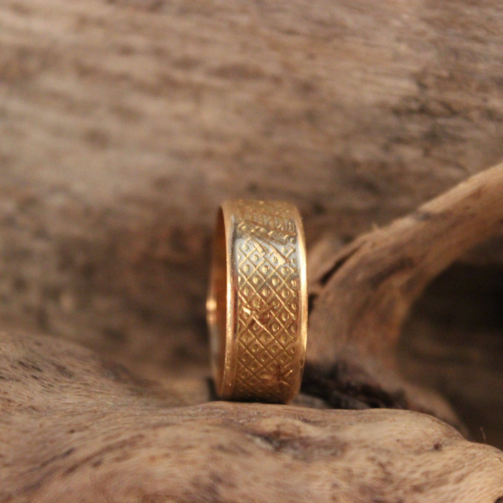 Vintage 18k Gold Wedding Band 4.8 Grams Mens Womans Yellow Gold Wedding