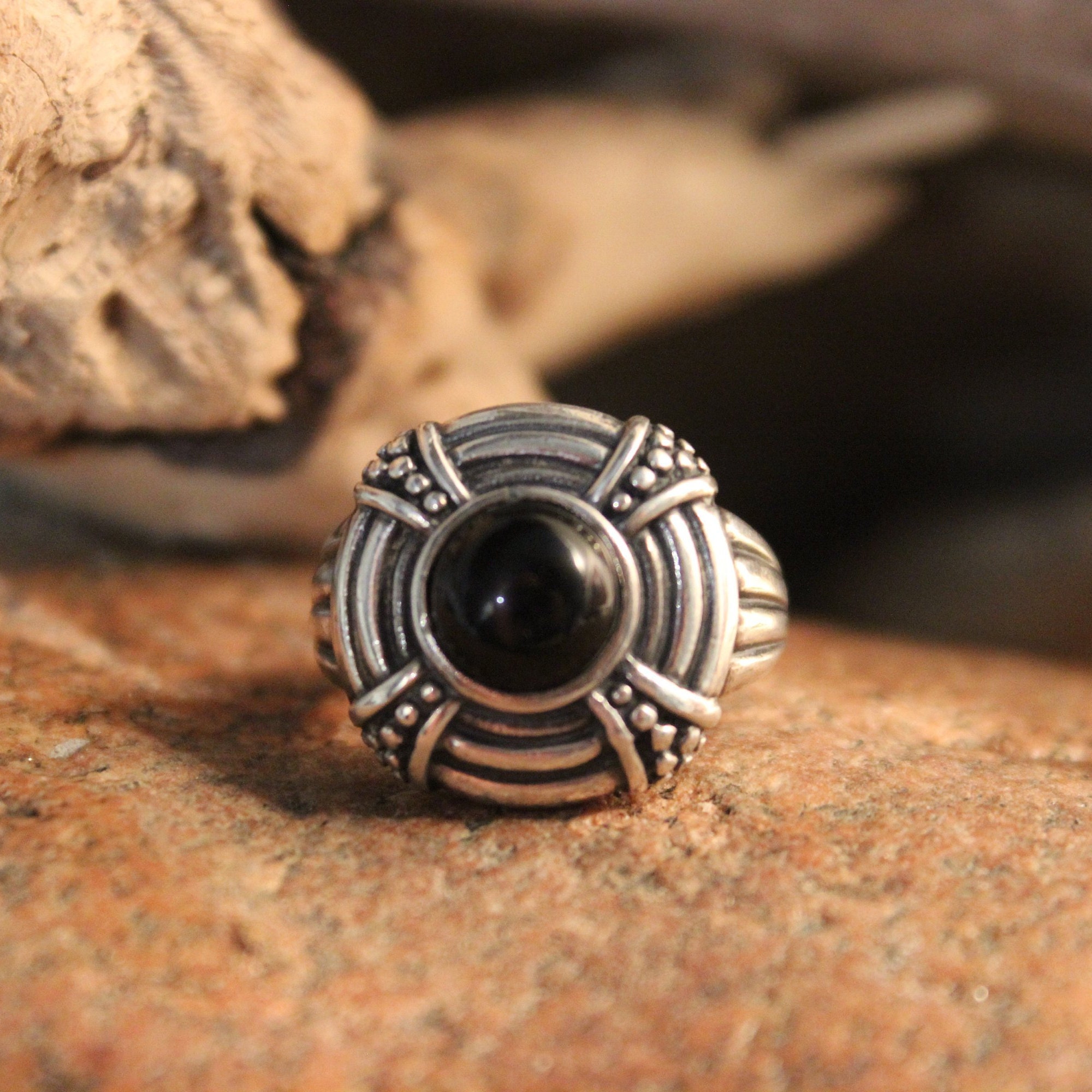 Vintage Celtic Ring Sterling Silver Ring Vintage Mens Ring Silver ...