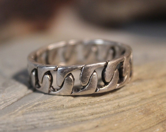 Mens Viking Ring Sterling Viking Band Ring Friendship Ring Etsy
