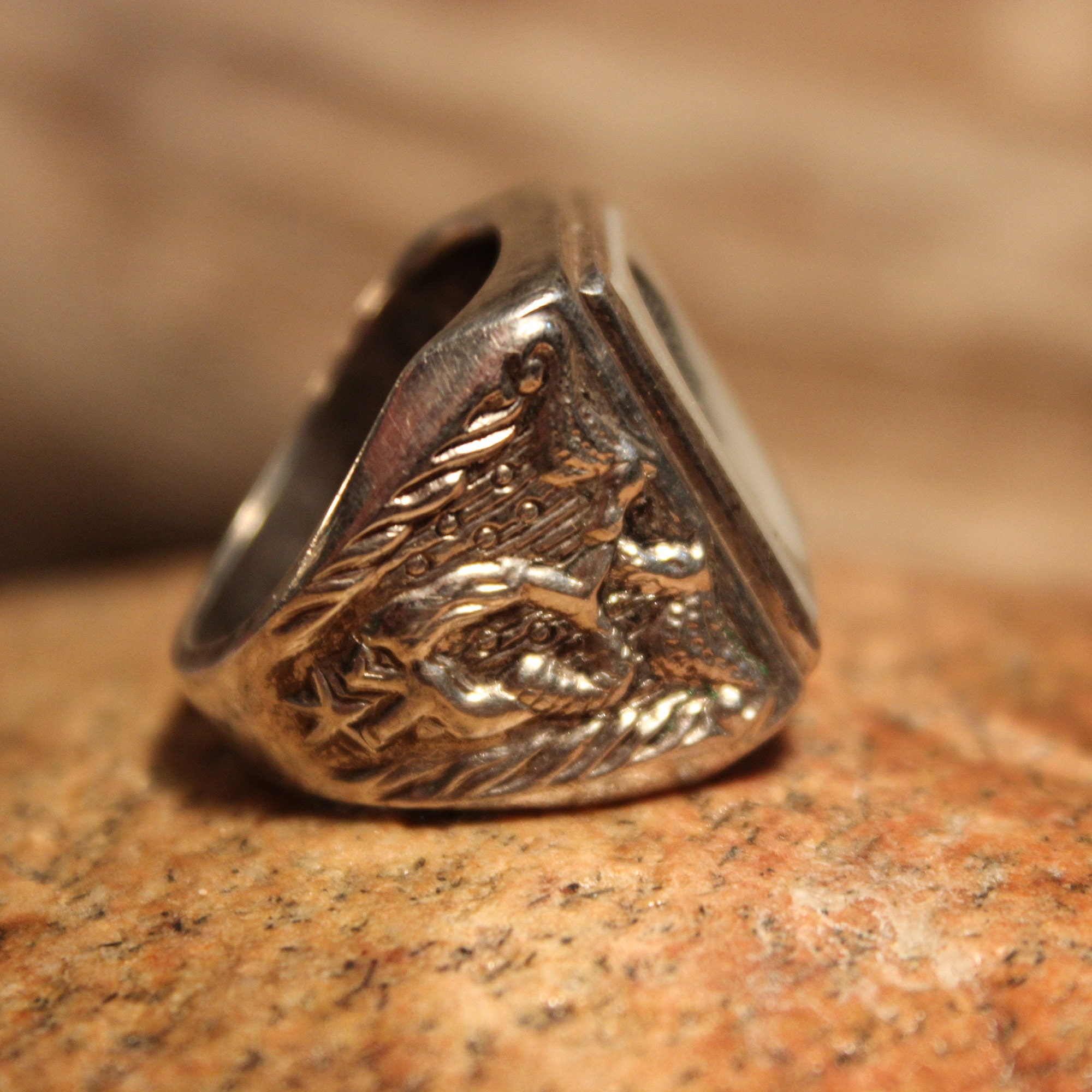 intaglio mens ring