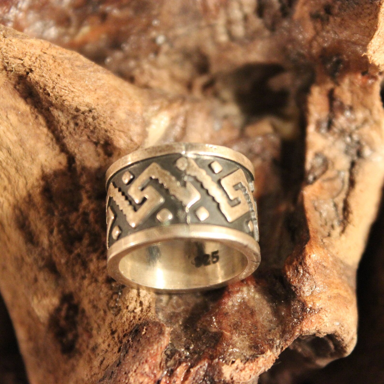 Mens Viking Ring Sterling Viking Band Ring Norse Ring Celtic Etsy