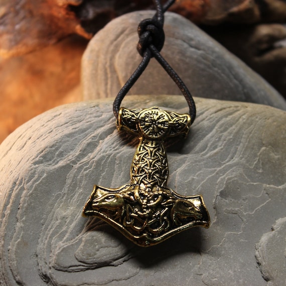 Thor Mjolnir Hammer Pendant Necklace Stormbreaker Thor Chain Odin Mjolnir  Viking Jewelry for Women Men - Etsy Ireland