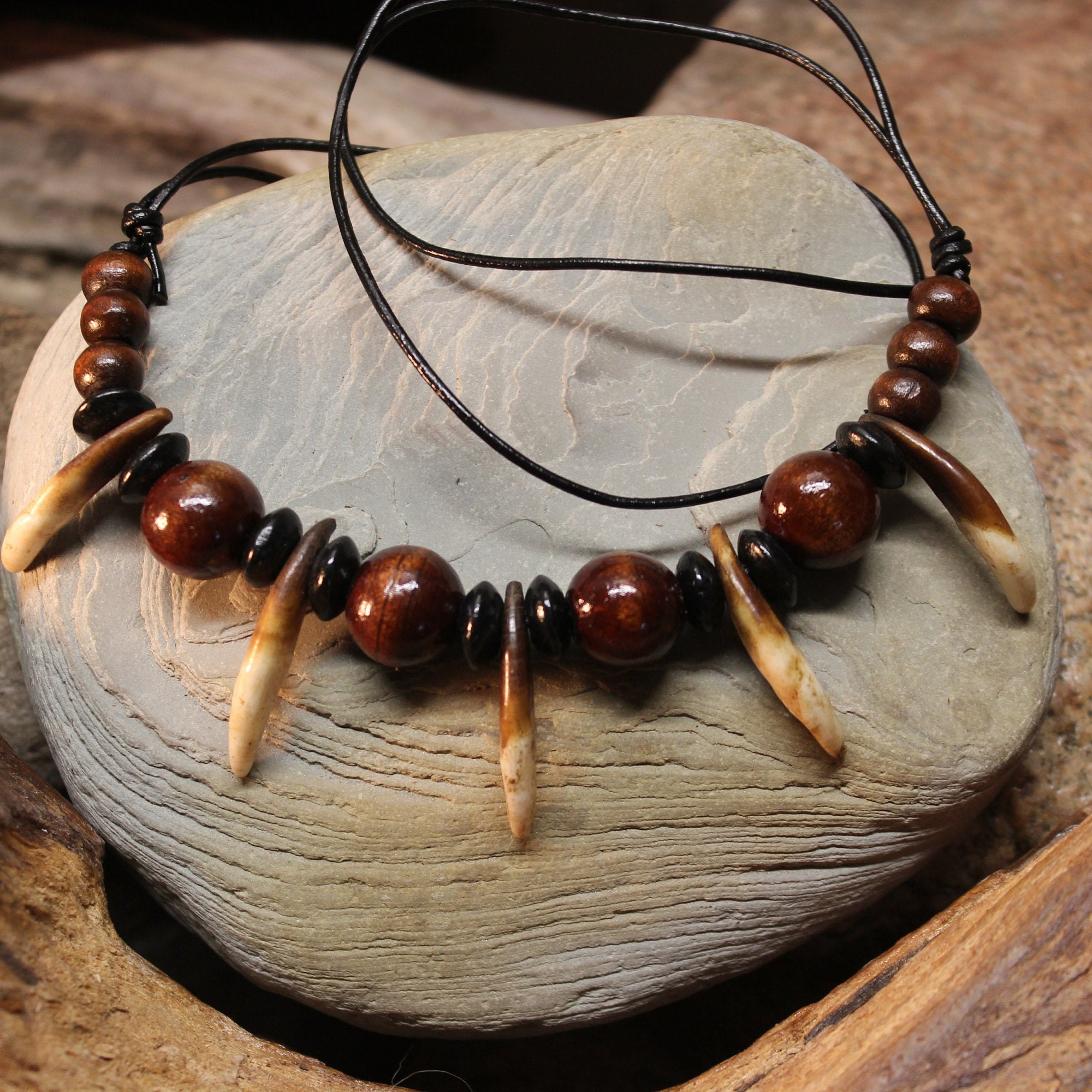 Wolf Tooth Necklace Wolf Teeth Necklace Wolf Necklace Wolf Tooth
