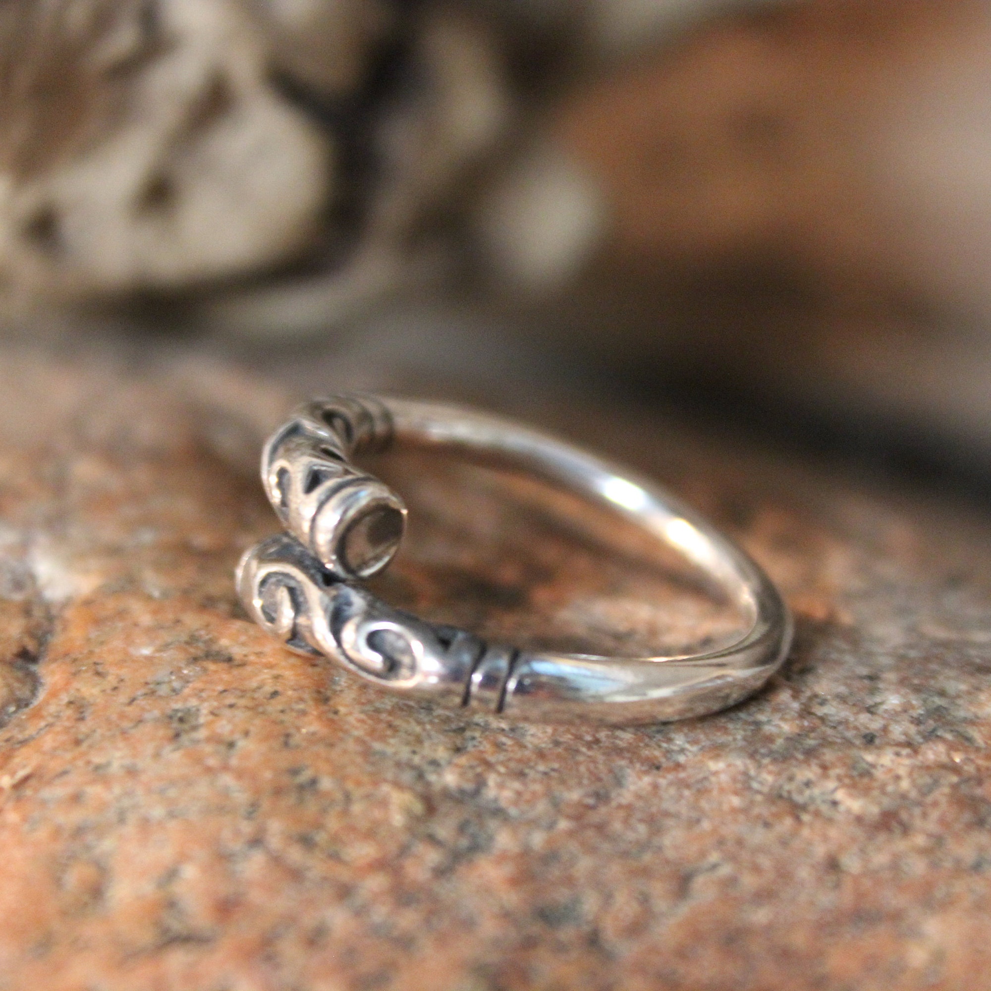 Norse Viking Silver Ring Odin's Valknut Rings Odin Viking Sterling