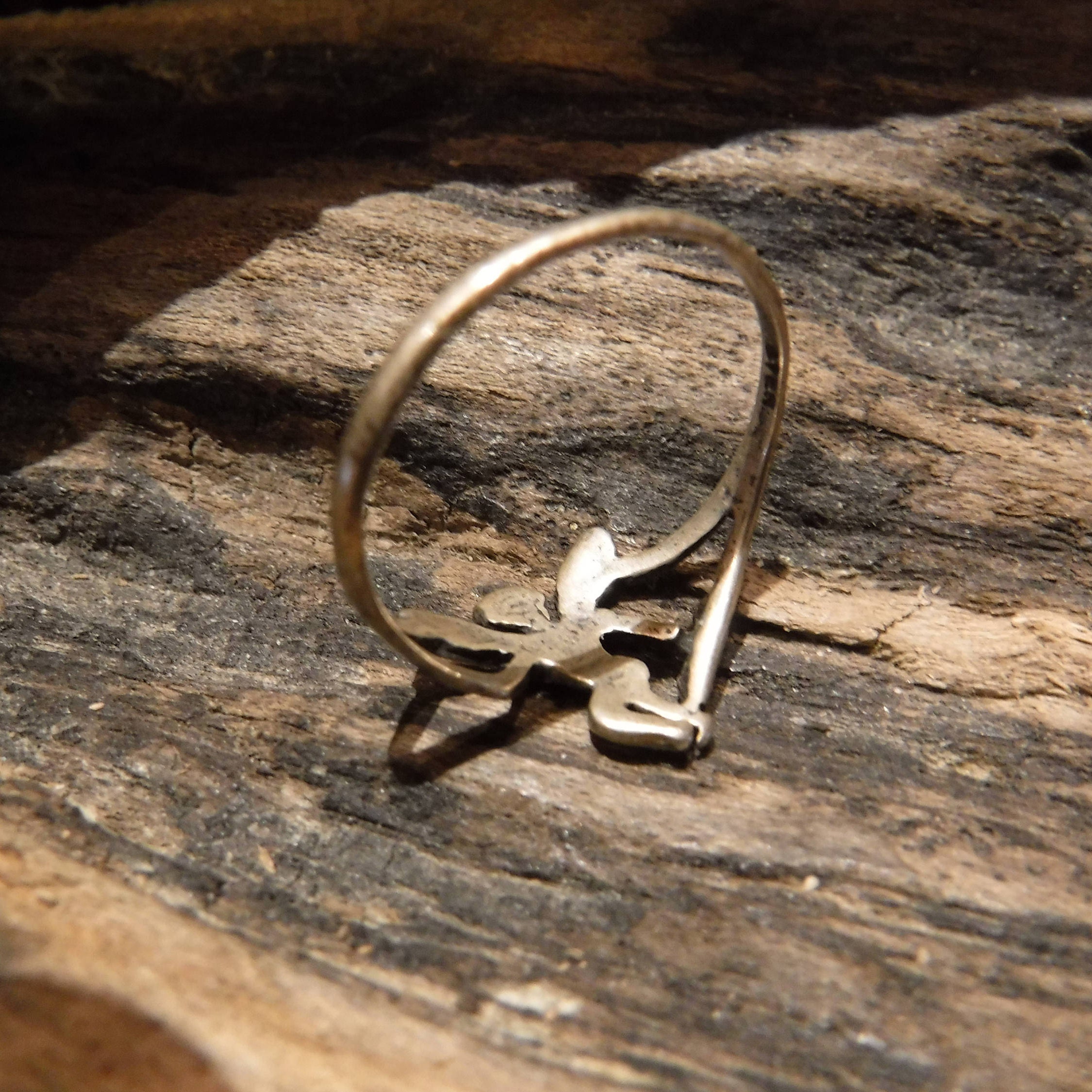 Vintage Sterling Silver Fairy Ring Size 8.25 Vintage Fairy Ring 1.4