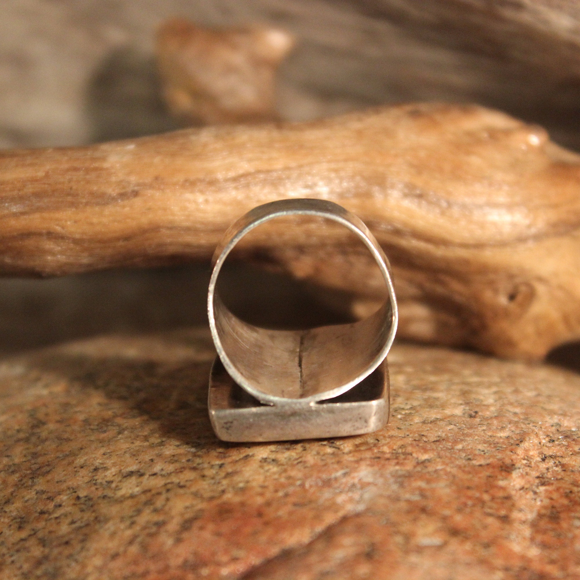 Mens Mexico Silver Ring 14.3 Grams Vintage Sterling Silver 925 Ring