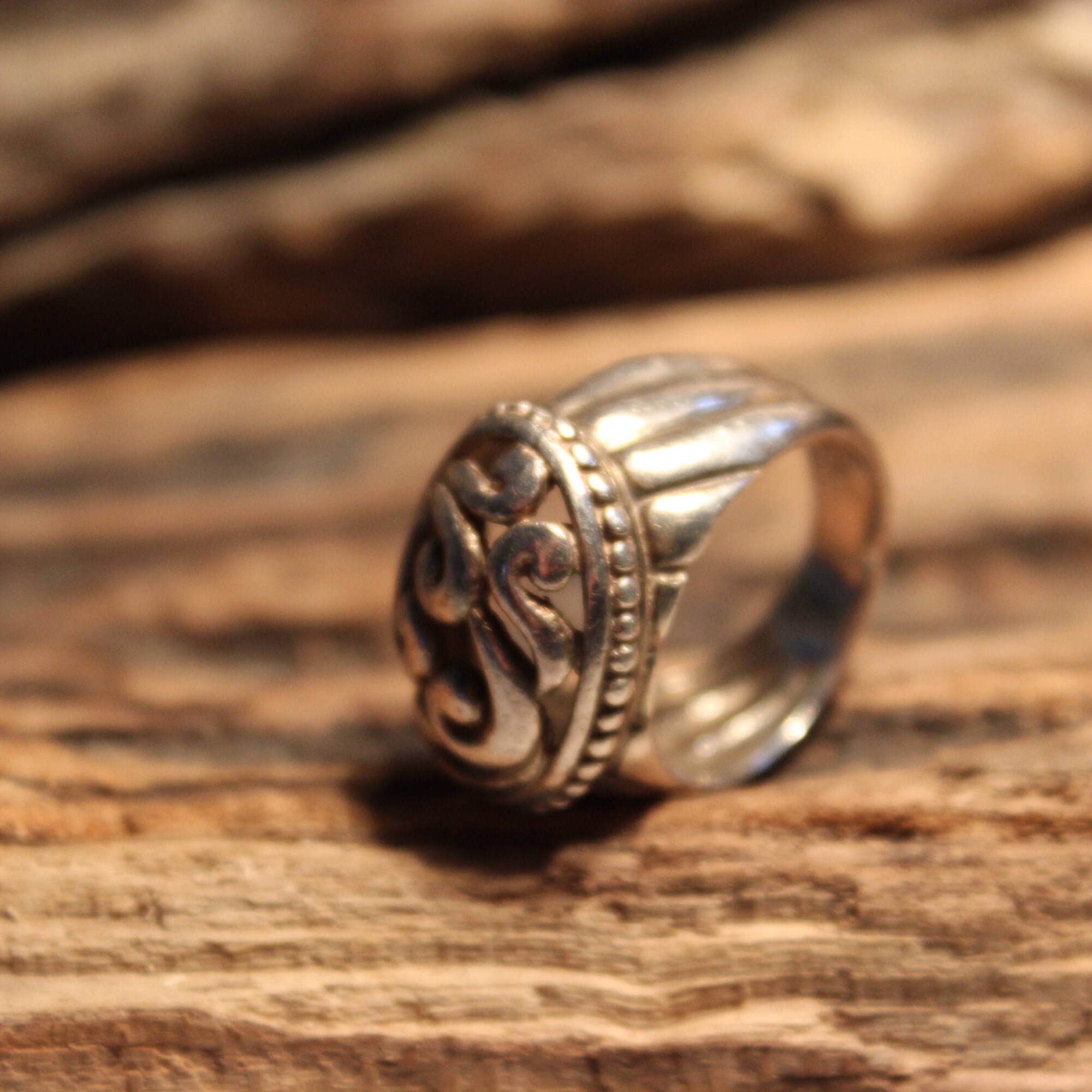 Vintage Mens Ring Sterling Silver Mens Rings Size 9 Vintage sterling