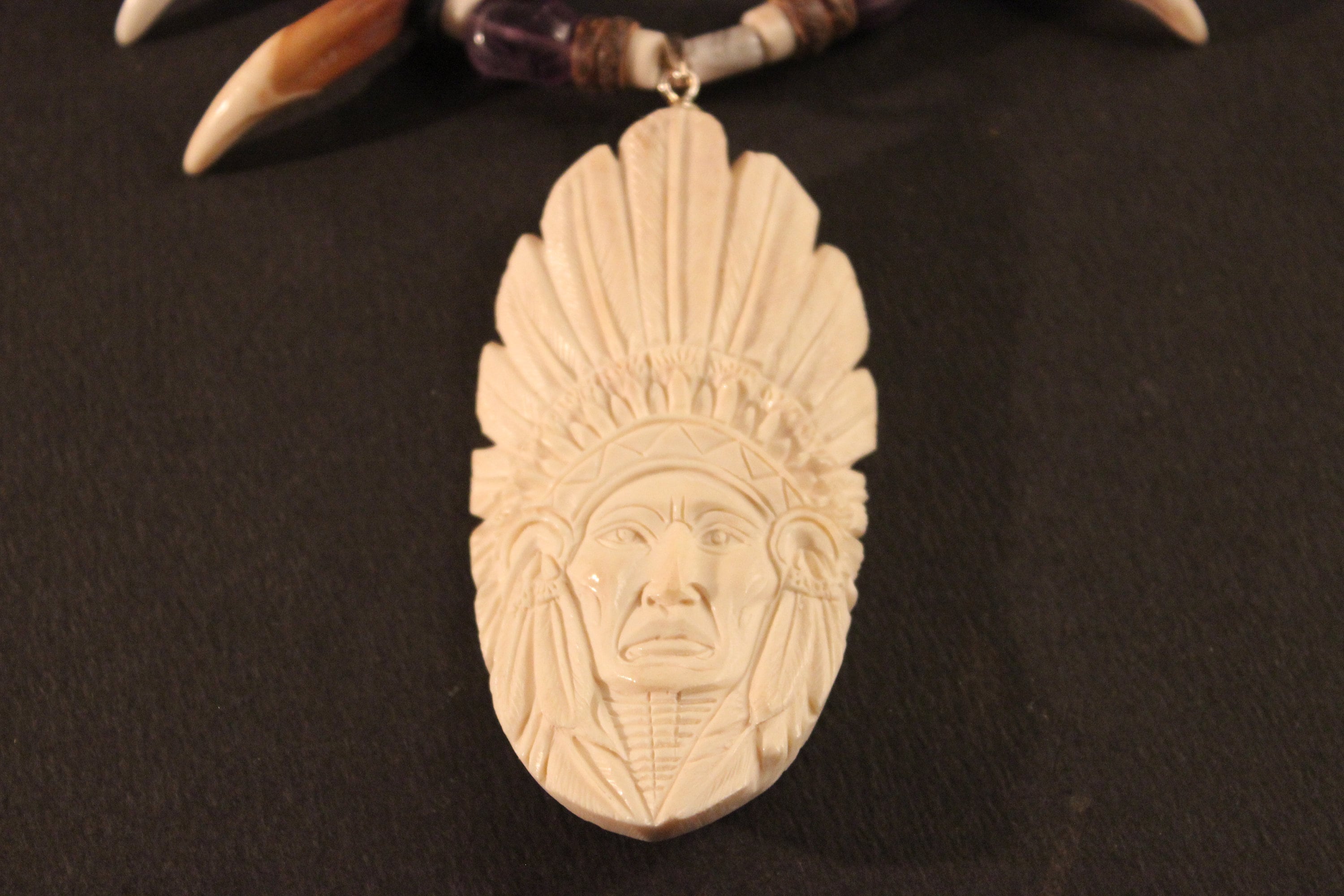 Indian cheap bone necklace