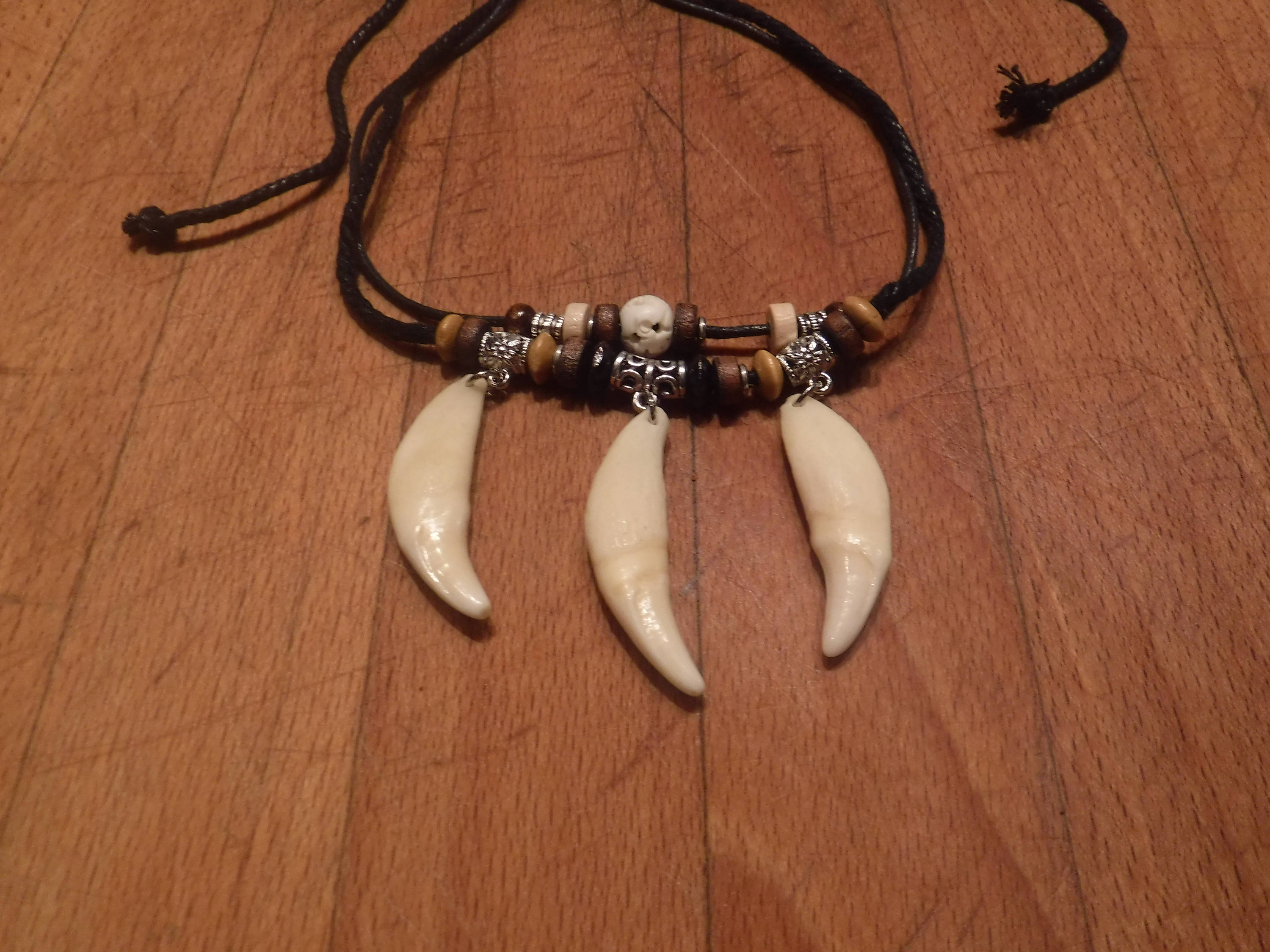 Large Wolf Tooth Necklace Wolf Teeth Necklace Wolf Necklace Wolf Tooth