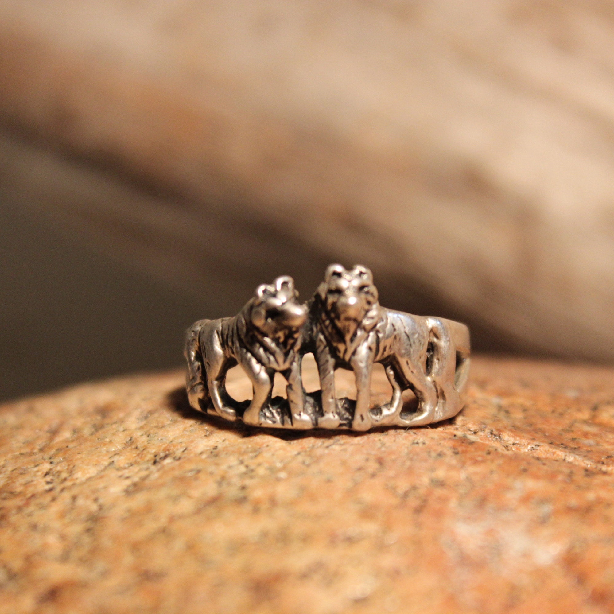 MYLYAHY Mens Wolf Rings Cool Stainless Steel Animal India | Ubuy