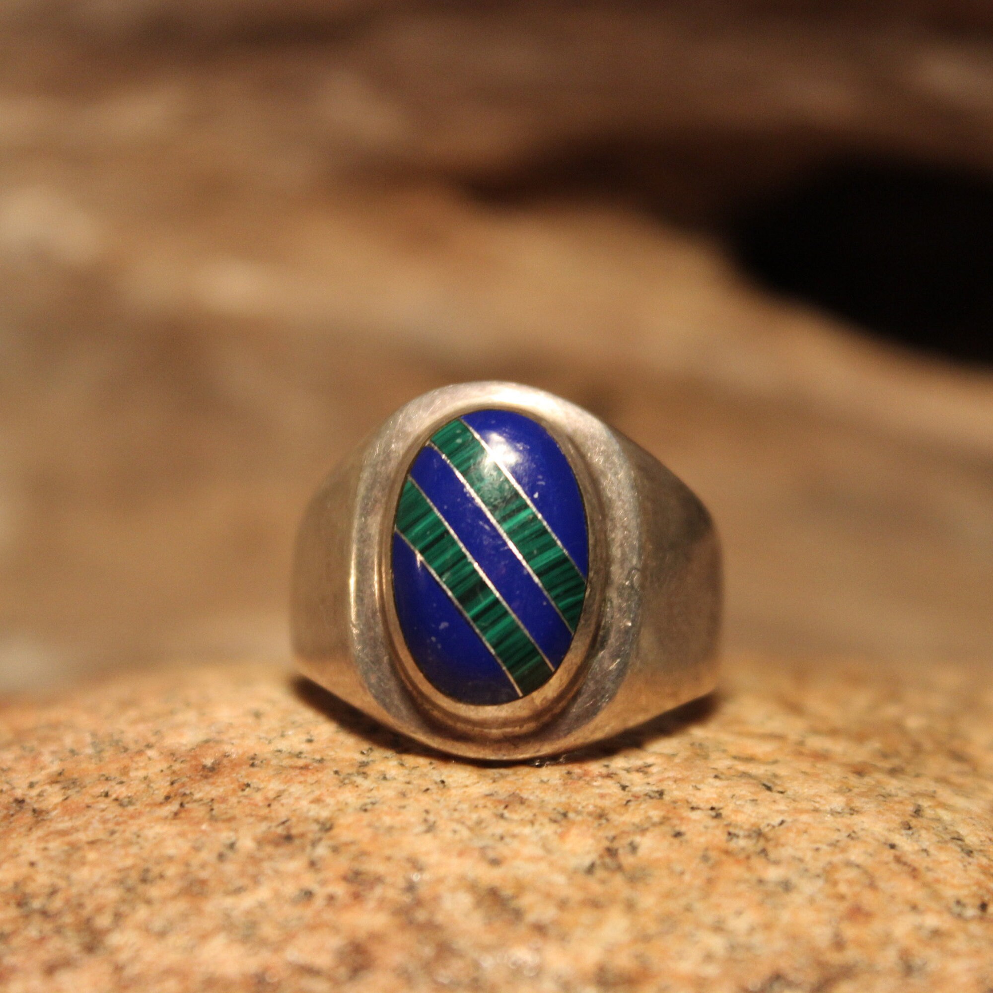 Mens Silver Ring Heavy 21.5 Grams Vintage Sterling Silver 925 Ring Size 14 Mens large Silver