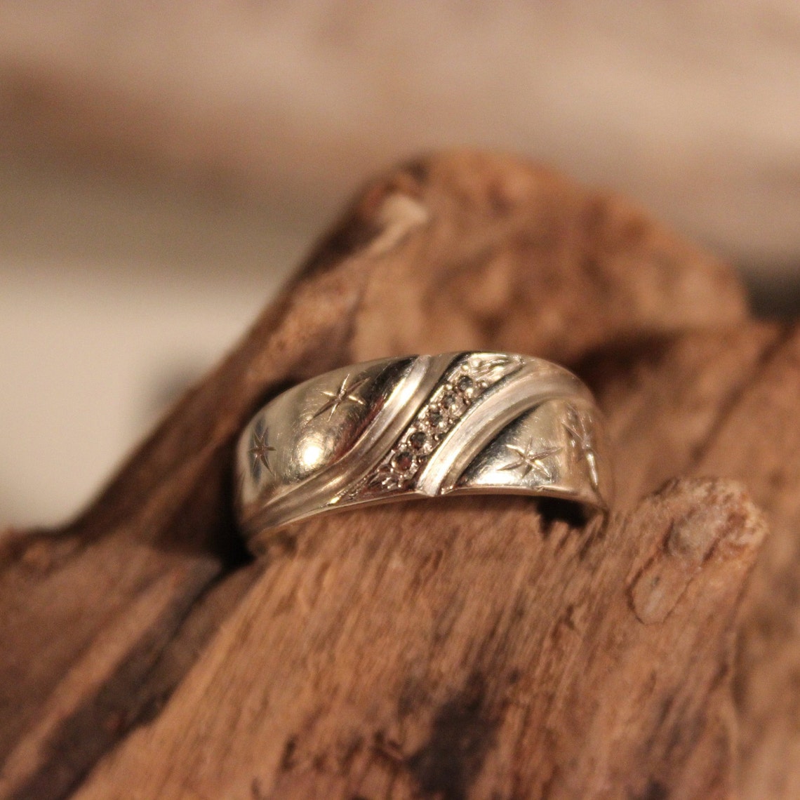 Vintage 14k Gold Mens Wedding Ring 3.6 Grams Mens Gold Wedding Etsy