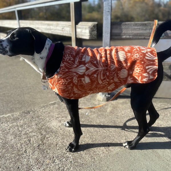 Fleece Dog Pullover Sweater