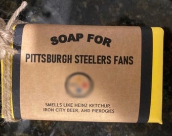 Pittsburgh Steelers Gift - Pittsburgh Steelers Soap! Funny Gift - Unique Gift - Personalized Gift