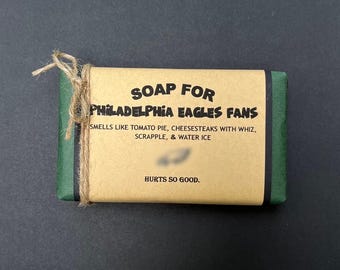 Philadelphia Eagles Soap: Funny Gift for the Super Fan