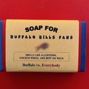 Buffalo Bills Seife: Lustiges Geschenk für Bills Fan