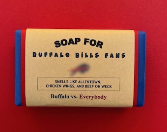 Buffalo Bills Soap: Funny Gift for Bills Fan